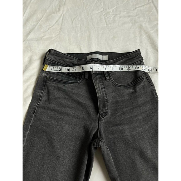 Athleta Skinny Grey Charcoal Wash Sculptek Jeans Size 4 Stretchy Denim Essential - Picture 5 of 10